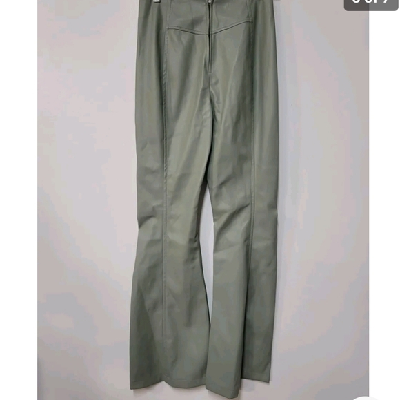 Free People Real Deal Slit Vegan Pants Size 27 - Picture 4 of 7